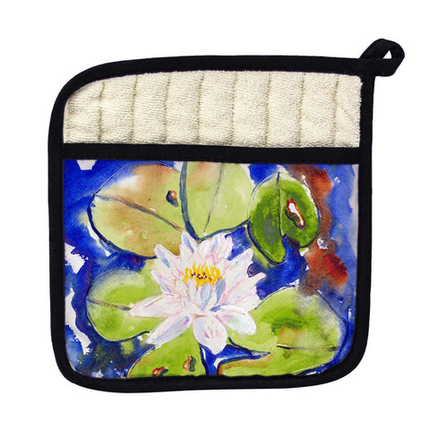 Betsy Drake PT171 Lily Pad Flower Pot Holder