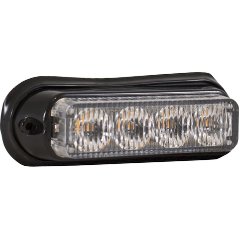 Buyers Products 8891130, 5 Inch Mini LED Strobe Light, Truck Light Bar, Safety Truck, Surface Mount, Flashing Warning Lights, Amber