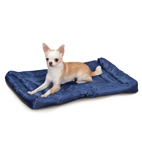 Slumber Pet Water-Resistant Beds - Comfortable and Durable Nylon Beds for Dogs and Cats - Medium, Royal Blue