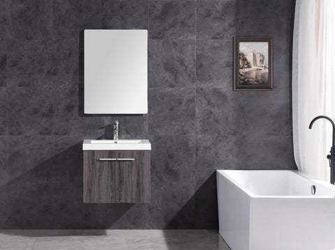 Legion Furniture 24-inch Bathroom Vanity Without Mirror- PVC