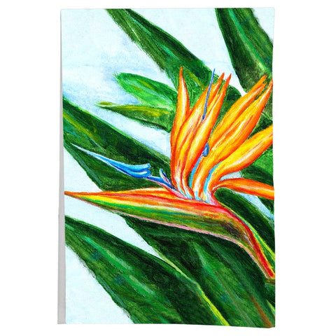 Betsy Drake GT080 Bird of Paradise Flower Guest Towel