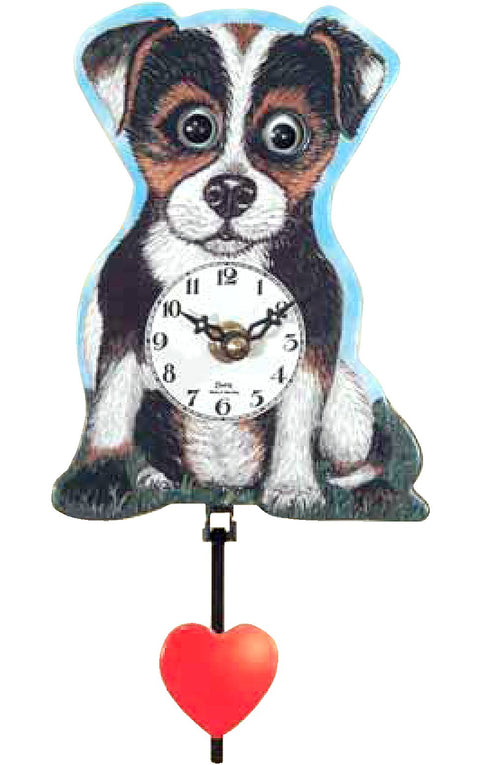 Alexander Taron Importer 205QP Black Forest Dog Clock