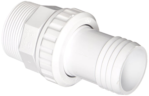 Hayward SP1493 1-1/2-Inch MIP White ABS Quick Disconnect Econo Union with 1-1/2-Inch Hose Barb