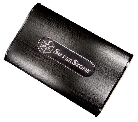 Silverstone MS02B 2.5-Inch USB 2.0 Hard Drive Enclosure (Black)