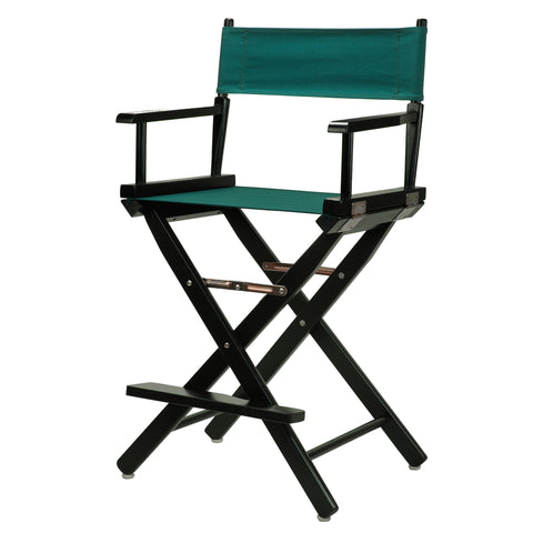 Kamp-Rite Folding Lounge Chair, Tan/Blue
