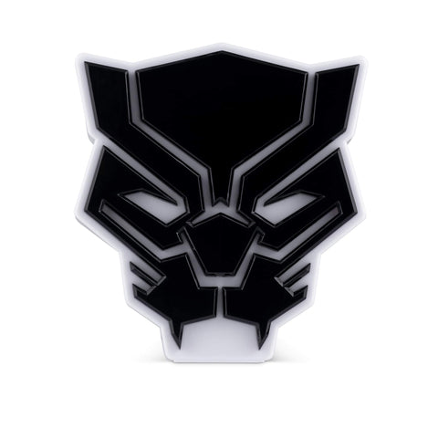 Marvel Black Panther LED Mood Light - Collectible Mask Lamp, White, 6 Inches Tall