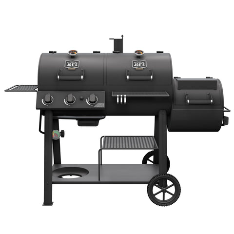 Oklahoma Joe's Canyon Combo DLX Charcoal and Propane Gas Smoker & Grill - 24203005