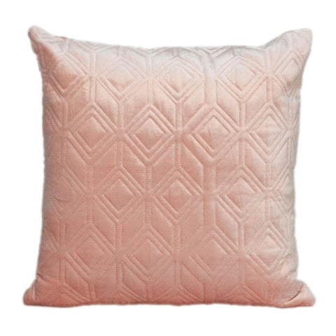 Parkland Collection Aleta Transitional Pink Throw Pillow