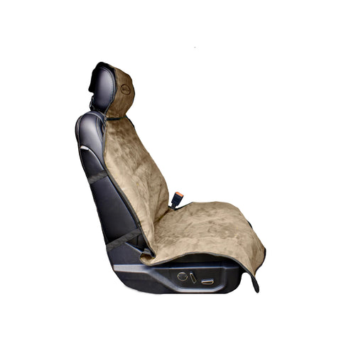 Mud River MR7773 Fitted Shotgun Seat Cover, Taupe