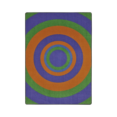 Joy Carpets Fascinate Teen Area Rugs, 10'9" x 13'2" Violet