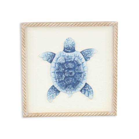 Cheungs Coralia Sea Turtle Metal Relief Wall Art