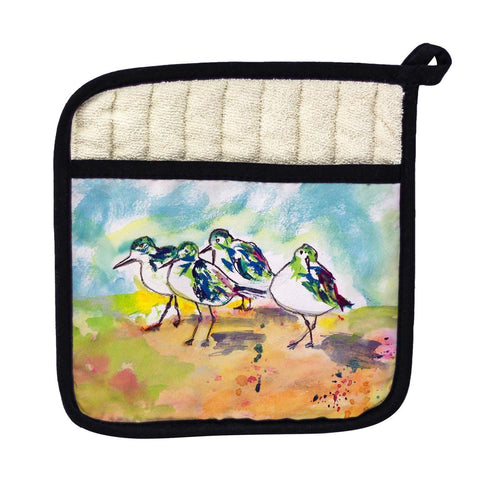 Betsy Drake PT417 Sanderlings Pot Holder