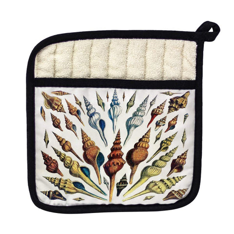 Betsy Drake PT001AP Multi Shells Pot Holder