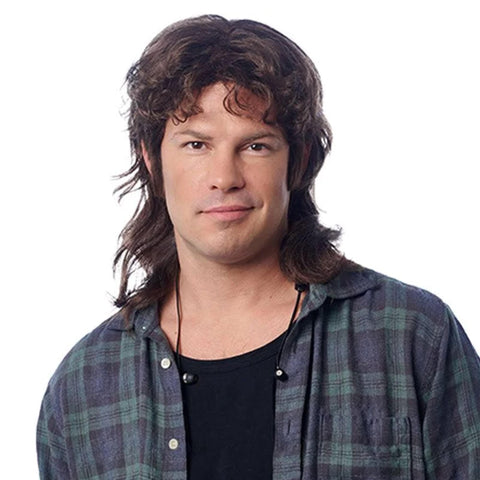 Franco Hipster Mullet (Brown)