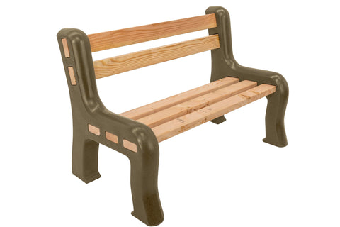 Good Ideas Bench Ends - Make Your Own Outdoor Bench (Khaki Granite)