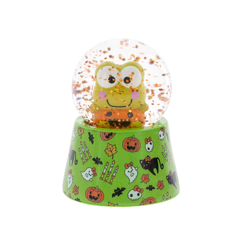 Silver Buffalo Sanrio Hello Kitty and Friends Halloween Light Up Snow Globe in Retail Box Featuring Keroppi, 45mm