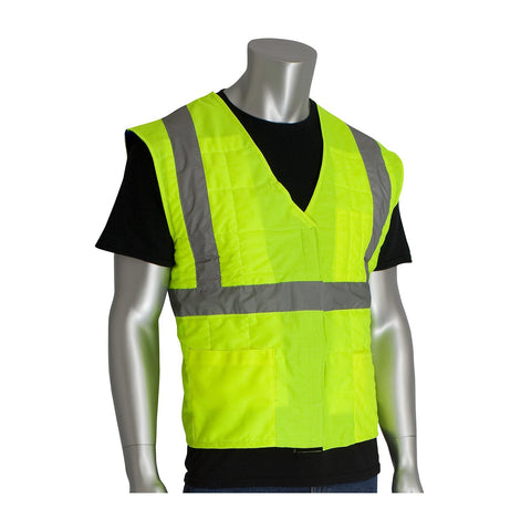 EZ-Cool 390-EZ202-Y4/5X Hi-Vis FLASH Evaporative Cooling Vest