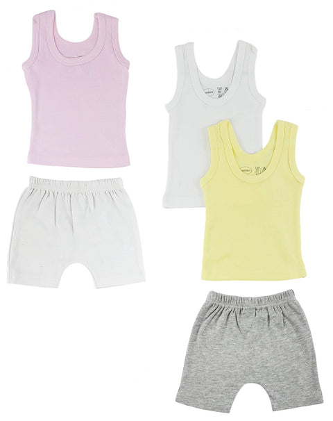 Girls Tank Tops and Shorts - Newborn