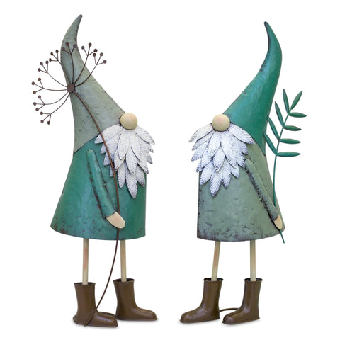 Melrose Gnome, Set of 2, Iron
