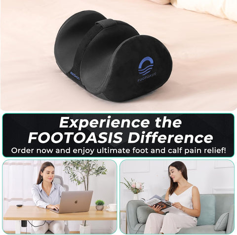 REATHLETE FOOTOASIS Foot Massager Machine with Heat | Foot and Calf Massager | Remote Control | Ultimate Feet Massager for Pain Relief and Circulation Boost | Deep Tissue Massager