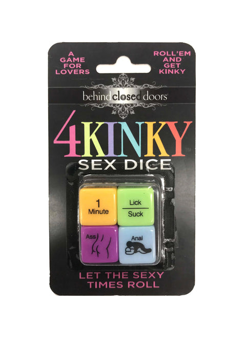 Little Genie Productions 82967: 4 Kinky Sex Dice