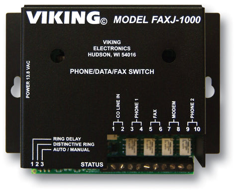Viking Faxj-1000 Faxjack Phone/fax Switch