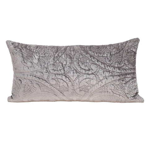 Parkland Collection Cristal Transitional Taupe Throw Pillow