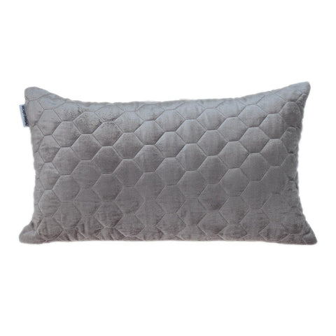 Parkland Collection Bazyli Transitional Taupe 14" x 24" Throw Pillow