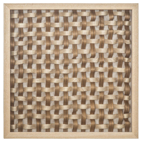 Yosemite Home Decor "Provenance II Wood Framed 3D Wall Art in Brown