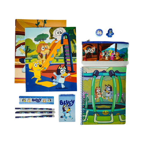 Innovative Designs Bluey 11-Piece Back-To-School Stationary Set