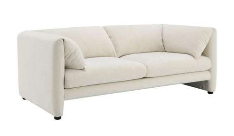 Jaeda Loveseat Beige Linen