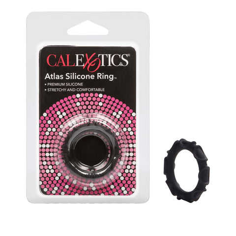 California Exotic Novelties Adonis Silicone Rings Atlas, Black