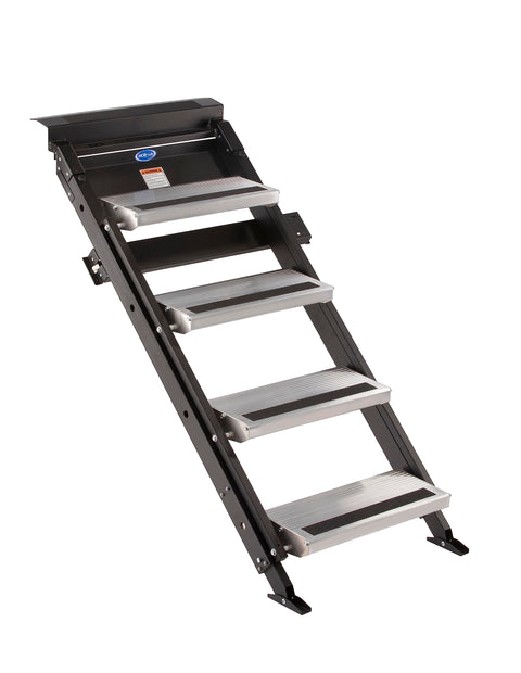 MORryde STP-215 Flip Tread RV Entry Step - 4-Step