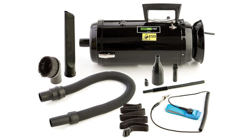 METROVAC Datavac 3 ESD-Safe 2-Speed Motor Vacuum, Blower & Dusting System | All-Steel Maintenance Tool for Computer, Printer, Copiers & Electronic Office Equipment w/HEPA Filter | 1.7PHP
