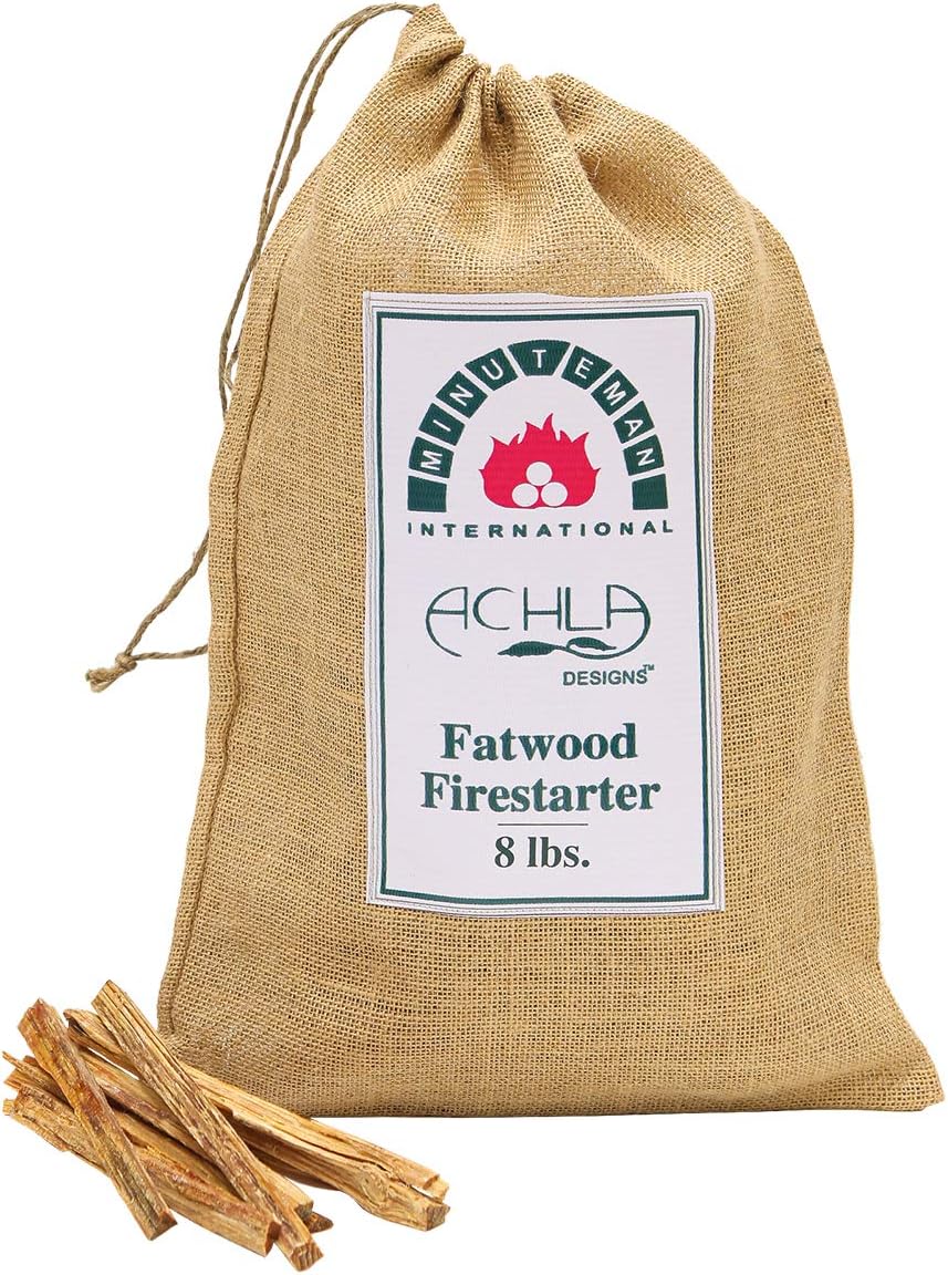 Bag Fatwood Refill, 8-lb, Burlap Tan