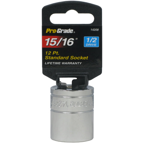 1/2" DR. 12 PT. 15/16" SOCKET