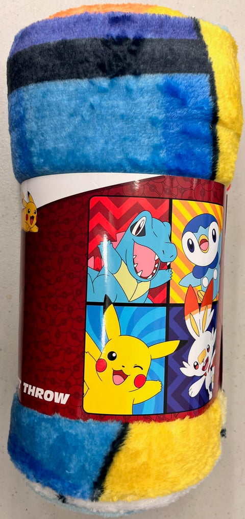 Pokemon 46x60 Silk Touch Throw Blanket