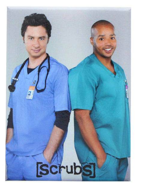 2.5 x 3.5 Inch Scrubs JD & Turk Photo Magnet