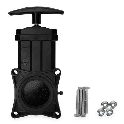 Camco RV Replacement Waste Valve with Handle - Features Durable Plastic Handle & 1.5-Inch Diameter Valve Opening (39503)