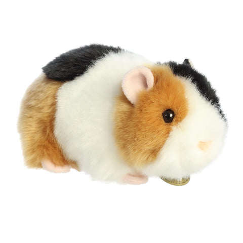 Aurora® Realistic Miyoni® American Guinea Pig Stuffed Animal - Lifelike Detail - Cherished Companionship - Multicolor 7.5 Inches