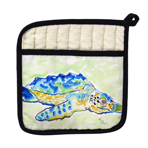 Betsy Drake PT661 Loggerhead Turtle Pot Holder