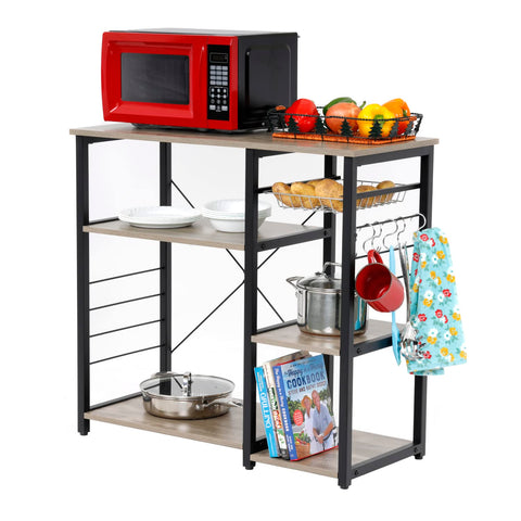 OS Home and Office Furniture Model 33242 Industrial Collection Machine Stand with Two Large File Drawers