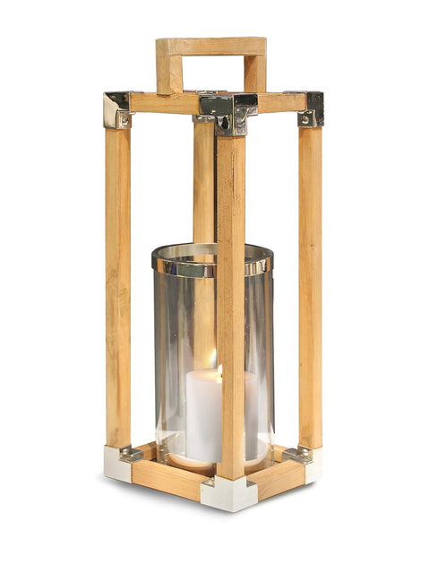 Anywhere Fireplace - Southampton Teak Wood Lantern (28?)