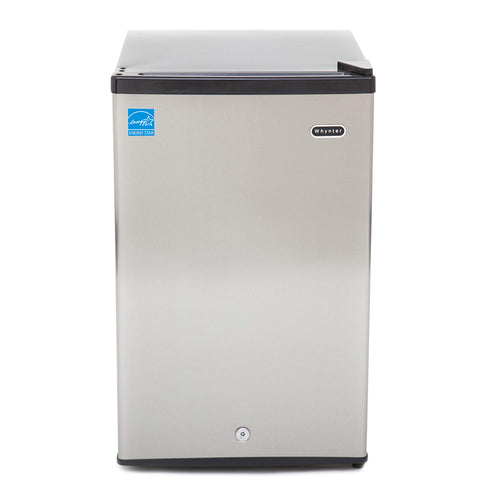 Whynter CUF-301SS Energy Star 3.0 Cubic feet Upright Freezer, 21" D x 19.5" W x 33.5" H, 3, Stainless Steel