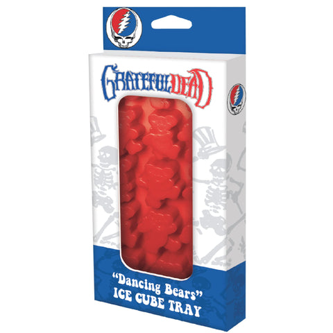 ICUP Grateful Dead Ice Cube Mold Tray | Freezer Bar Items Shapes & Trays | Rock Specialty Molds | Officially Licensed Blue 8.5 x 4.5 x .9