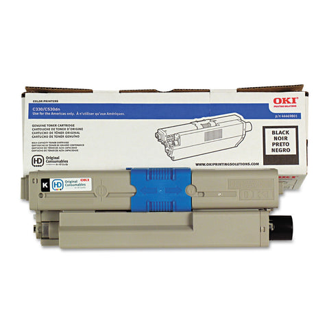 Oki Data Type C17 C330/530/MC361/MC561 Toner Cartridge (Black) - 44469801