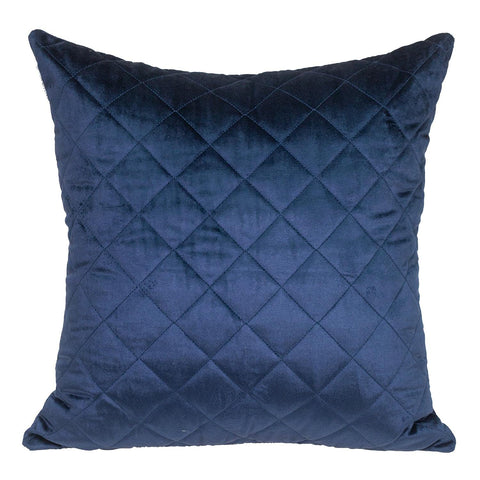 Parkland Collection Milo Transitional Navy Throw Pillow
