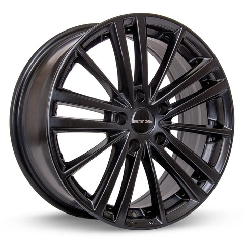 RTX COSMOS Custom Wheel - 18x8, 42 Offset, 5x114.3 Bolt Pattern, 56.1mm Hub - Satin Black Rim