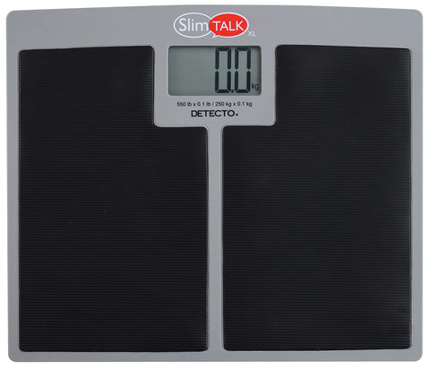 SlimTALKXL Talking Bathroom Scale by Detecto- 550lb Capacity
