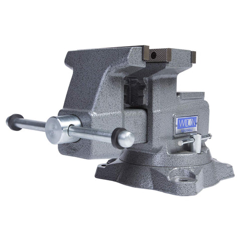 Wilton Reversible Bench Vise, 5.5" Jaw Width, 6.75" & 10.75" Jaw Opening, 3.75" Throat (4550R)